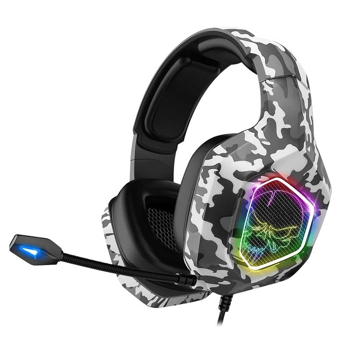Spirit of Gamer Auricular Elite-H50 RGB Artic 1
