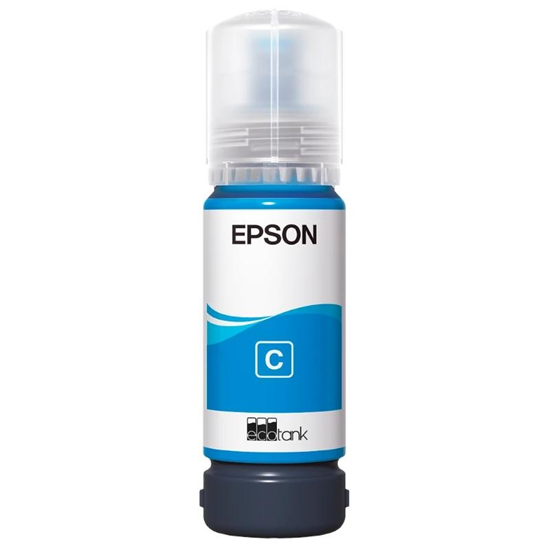 Epson Botella Tinta Ecotank 107 Cian 1