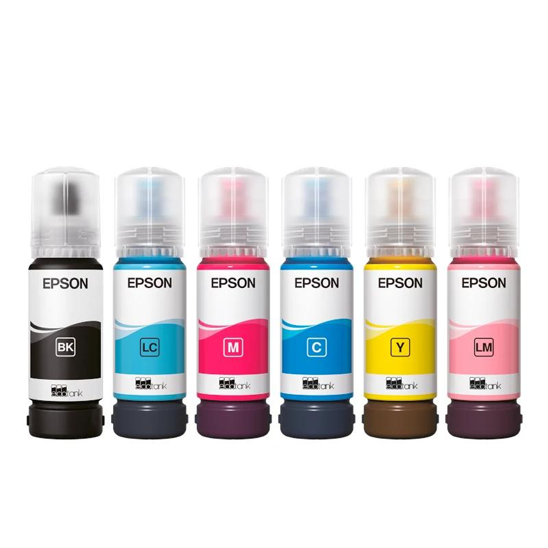 Epson Botella Tinta Ecotank 107 Cian Claro 2