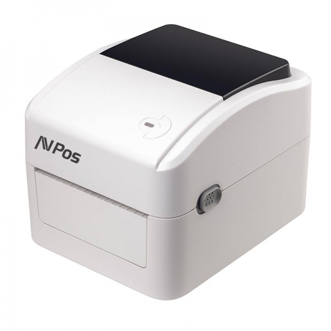 AVPos AVP-E42 Impresora Termica de Etiquetas - Resolucion 203 DPI - Velocidad 152 mm/s - USB - Color Blanco 1