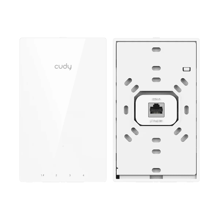 Cudy AC1200 Punto de Acceso para Pared - Doble Banda hasta 1167Mbps - WiFi 5 - Cobertura 60m2 - Soporta hasta 40 Dispositivos - PoE Pasivo - Autoreini 1