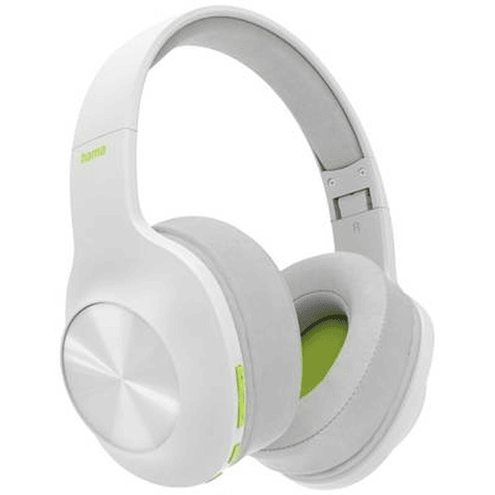 Hama Auriculares Supraaurales con Diadema - Bluetooth - Autonomia hasta 36H - Plegable - Multifuncion - Color Blanco 1