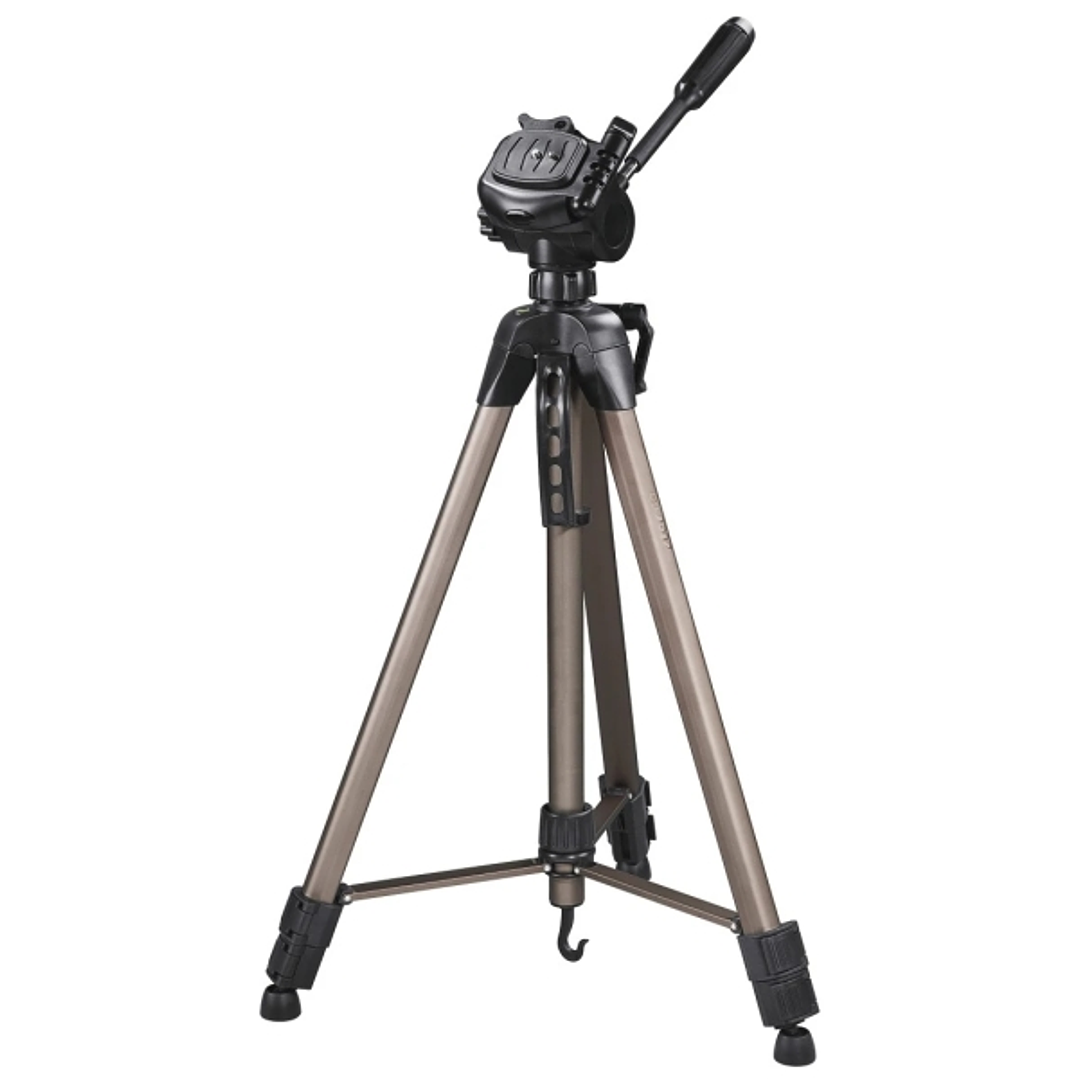 Hama Star 63 Tripode para Camara de Fotos - Peso Max 4kg - Altura Ajustable hasta 166cm - Manivela en Columna Central - Aluminio - Soporte de Liberaci 1