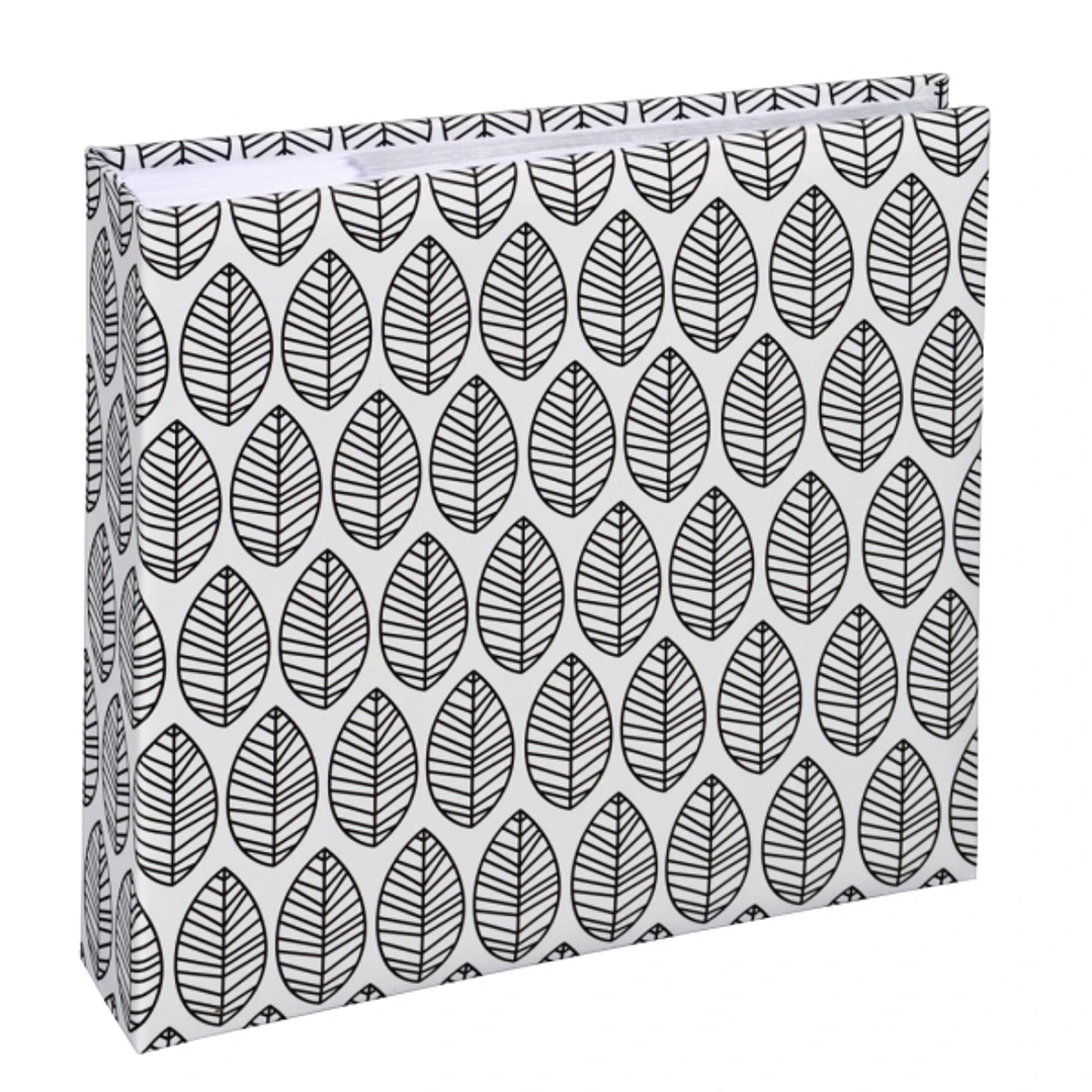 Hama la Fleur Album de Fotos - Capacidad para 200 Fotos 10x15cm - Insercion Lateral - Tapa Plastificada - 22.5x22cm - Color Blanco 1