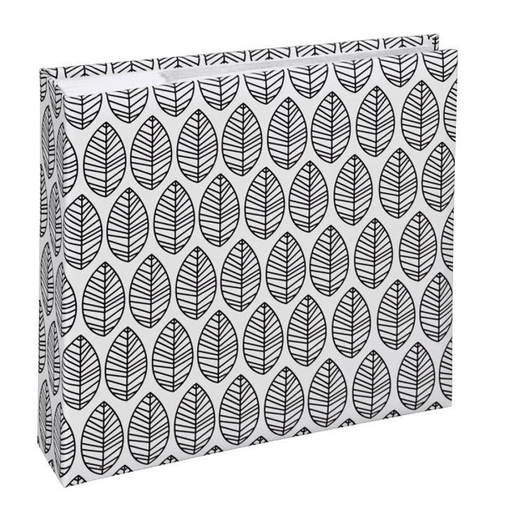 Hama la Fleur Album de Fotos - Capacidad para 200 Fotos 10x15cm - Insercion Lateral - Tapa Plastificada - 22.5x22cm - Color Blanco 1