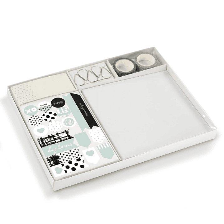 Hama Set Album de Fotos Personalizable - 18x18cm - Color Blanco 1