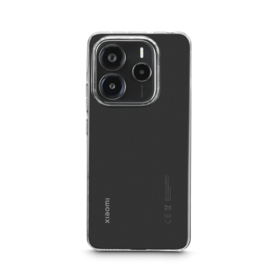 Hama Always Clear Funda para Xiaomi Redmi Note 14 4G - Antideslizante - Poliuretano Termoplastico - Bordes Elevados - Color Transparente 1