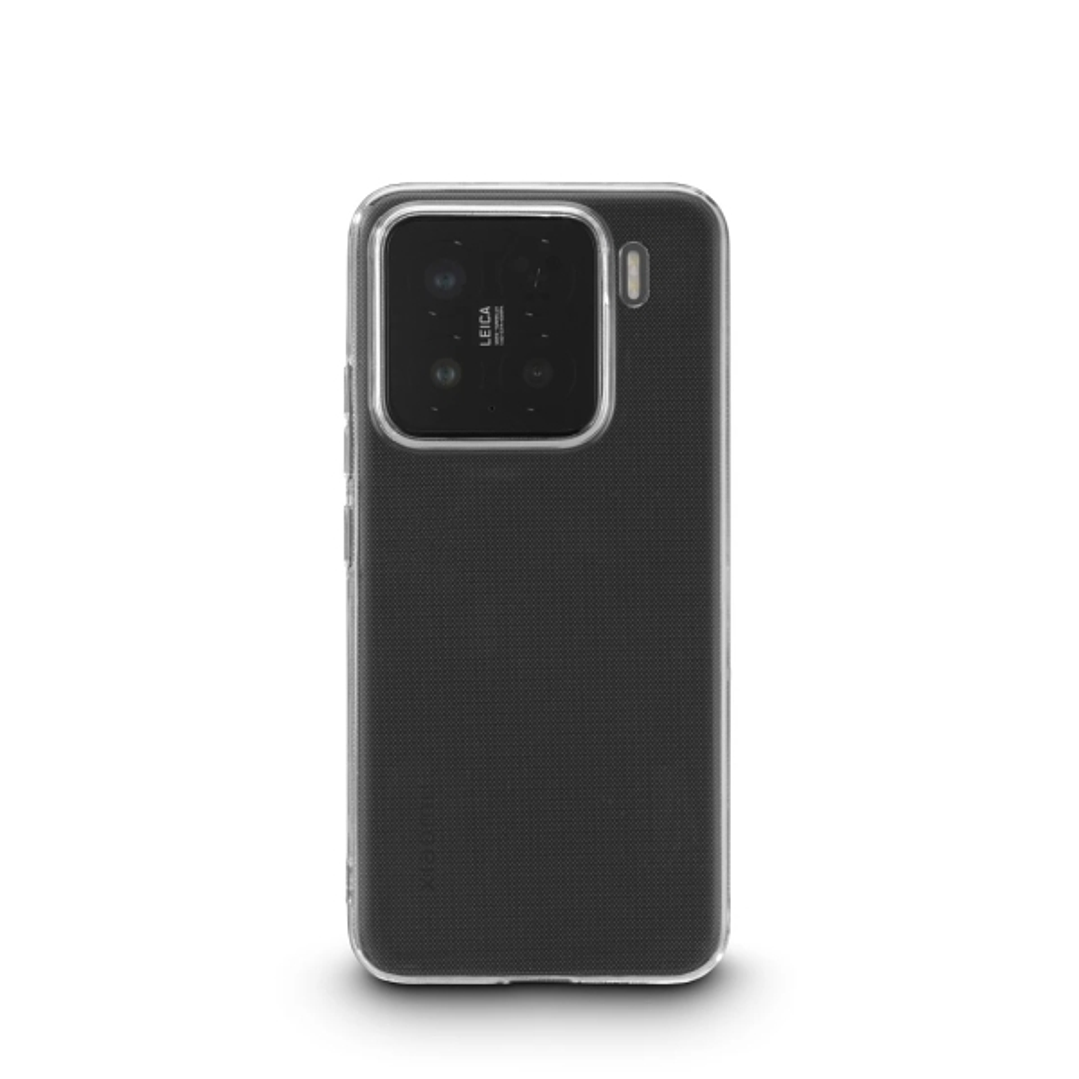 Hama Always Clear Funda para Xiaomi 15 - Antideslizante - Poliuretano Termoplastico - Bordes Elevados - Color Transparente 1