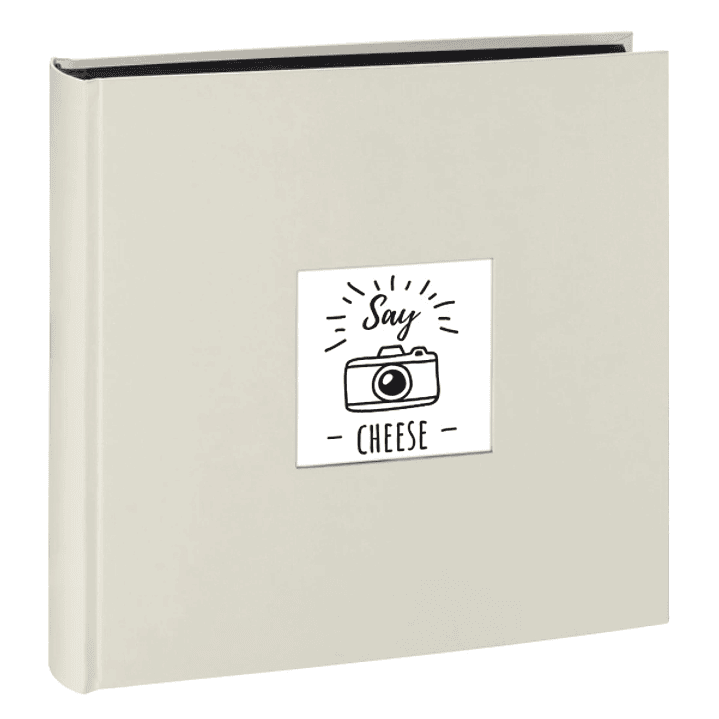 Hama Fine Art Album de Fotos - 100 Paginas Negras - Tapa de Papel - 30x30cm - Color Blanco 1
