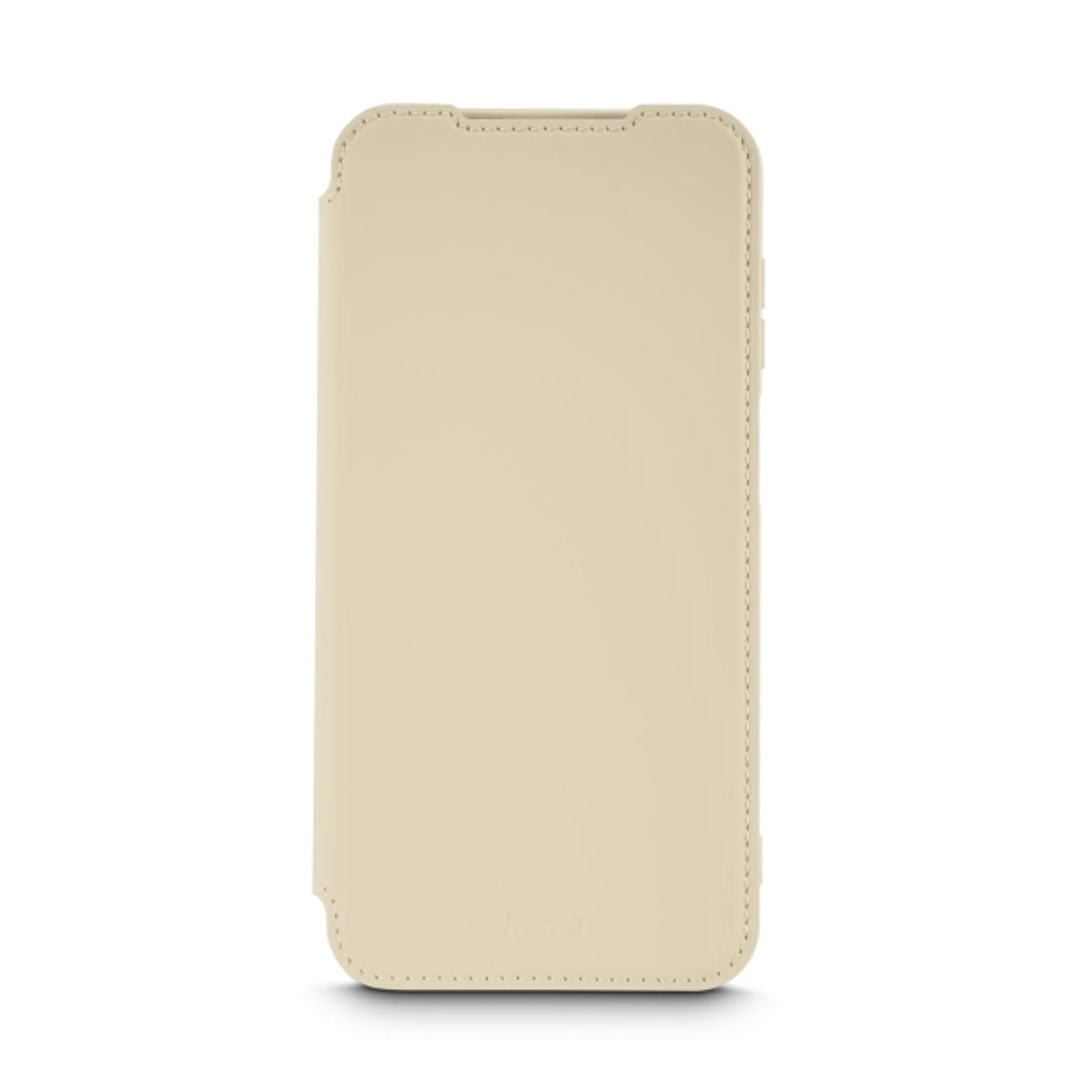 Hama Fantastic Feel Funda para Samsung Galaxy A17 / A17 5G - Antideslizante - Poliuretano Termoplastico - Bordes Elevados - Color Beige 1