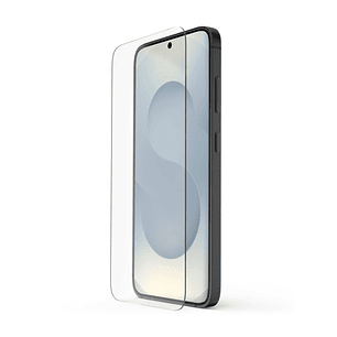 Hama Clear Protect Protector de Pantalla para Samsung Galaxy S25+ - Antihuellas - Vidrio de Seguridad - Grado de Dureza 9H - Color Transparente