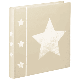 Hama Skies Album de Fotos - 60 Paginas Blancas - Tapa Plastificada - 30x30cm - Color Beige