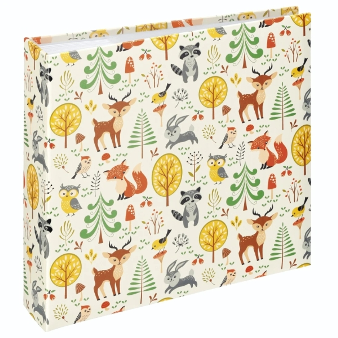 Hama Forest Album de Fotos - Capacidad para 200 Fotos 10x15cm - Insercion Lateral - Tapa Plastificada - 22.5x22cm - Multicolor 1