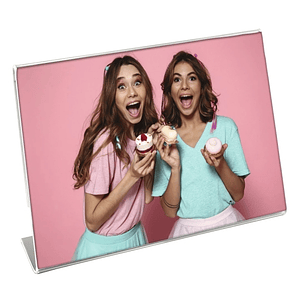 Hama Marco de Fotos 10x15cm - Formato Apaisado - Acrilico - 10x15cm - Color Transparente