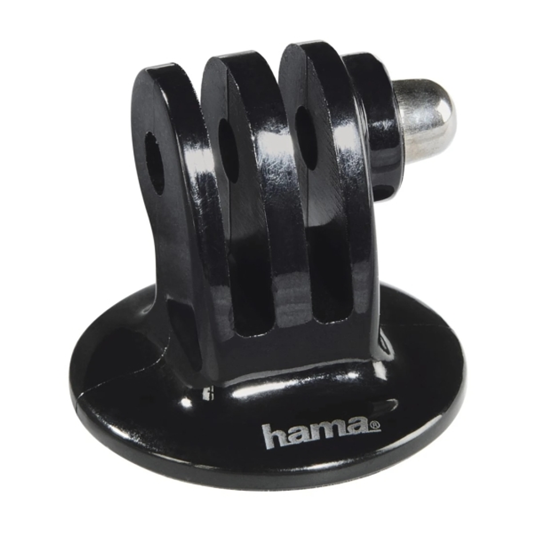 Hama Adaptador de Camara Deportiva para Tripode de 1/4 - Plastico - Ligero - Color Negro 1