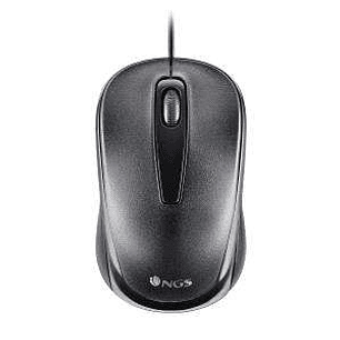 NGS Easy Delta Raton USB 1200dpi - 3 Botones - Uso Ambidiestro
