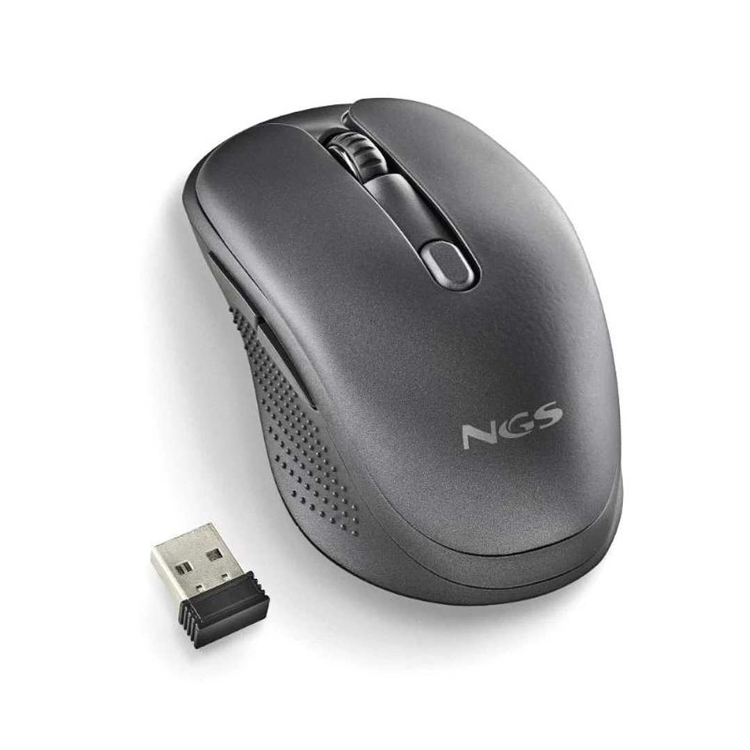 NGS Raton Evojot inalambrico recargable USB-A 2