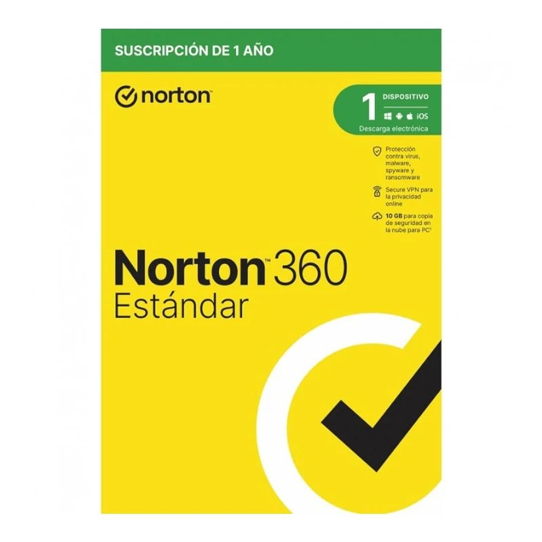 NORTON 360 STANDARD 10GB ES 1L/1A  ESD 1