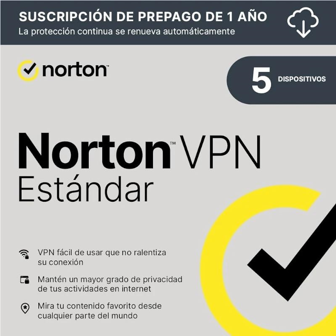 Norton VPN standard 5L/1A 1