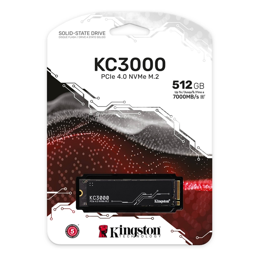 Kingston SKC3000S/512G SSD 512GB NVMe PCIe 4.0 3