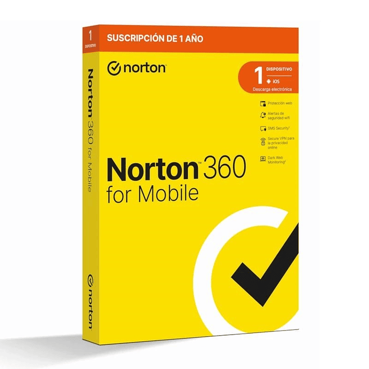 NORTON 360 Mobile  ES 1 us 1 dispositivo 1A 1