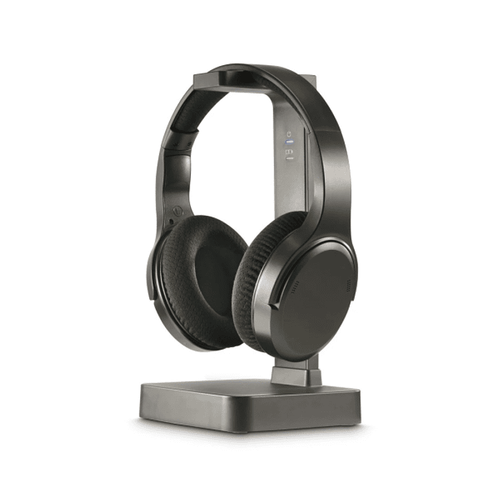 Hama Auriculares Supraaurales con Microfono Omnidireccional - Bluetooth - 2.4GHz - Diadema Ajustable - Color Negro 1