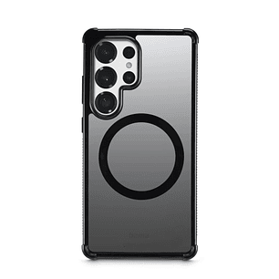 Hama Extreme Protect Funda para Samsung Galaxy S25 Ultra - Antideslizante - Magnetico - Policarbonato - Proteccion D3O - Bordes Elevados - Color Negro