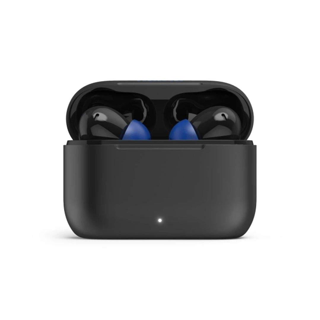 Hama Passion Clear II Auriculares con Microfono Omnidireccional - Bluetooth - Rango 10m - Asistente de Voz - Carga por USB-C - Color Negro 1