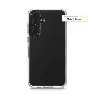 Hama Extreme Protect Funda para Samsung Galaxy S24 - Antideslizante - Policarbonato - Proteccion D3O - Bordes Elevados - Color Transparente