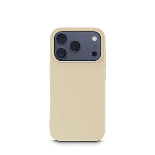 Hama Fantastic Feel Funda para iPhone 17 Pro - Antiadherente Anti-Suciedad - Poliuretano Termoplastico - Bordes Elevados - Color Beige