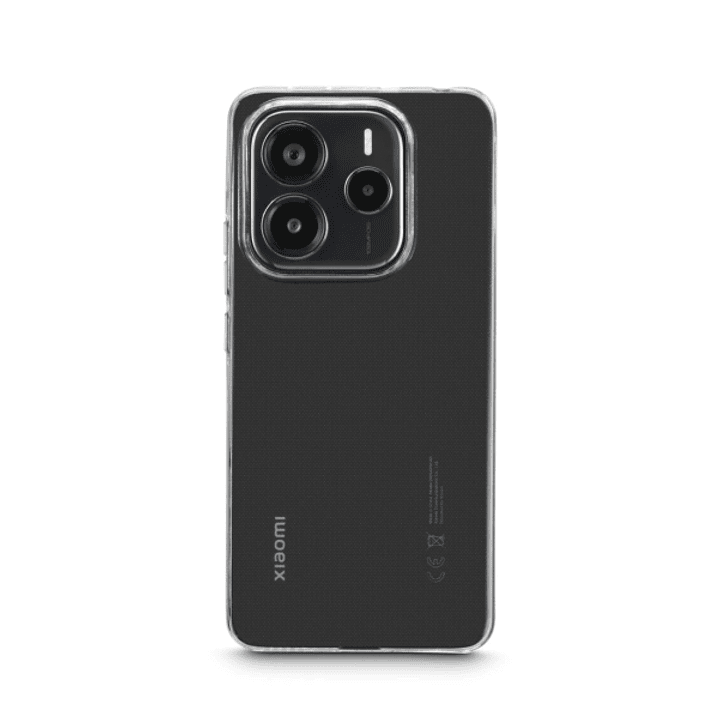 Hama Always Clear Funda para Xiaomi Redmi Note 14 5G - Antideslizante - Especial Antiamarilleo - Poliuretano Termoplastico - Bordes Elevados - Color T 1