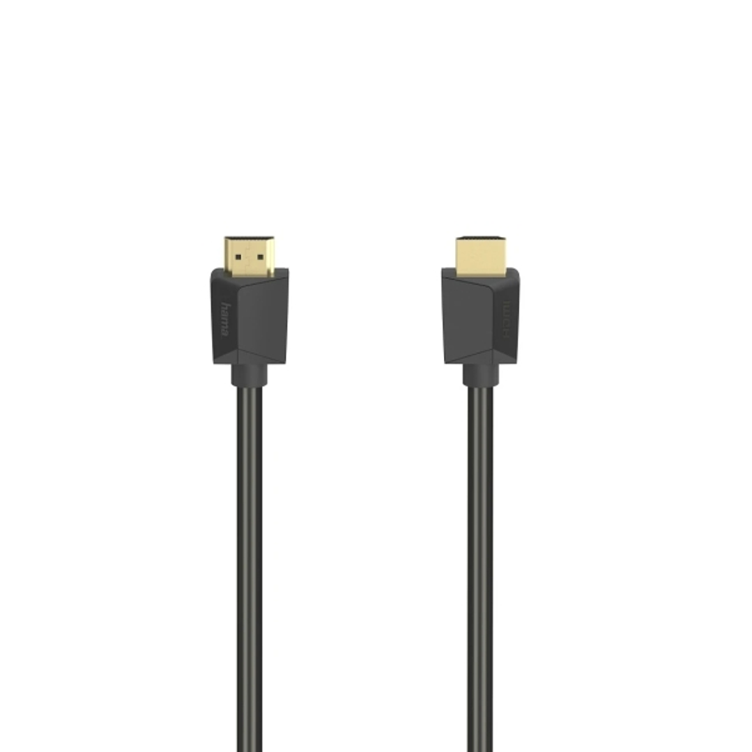 Hama Essential Cable HDMI 4K Macho - Longitud 5m- Soporta ARC - Ethernet - Velocidad hasta 18Gbps - Doble Blindaje - Color Negro 1