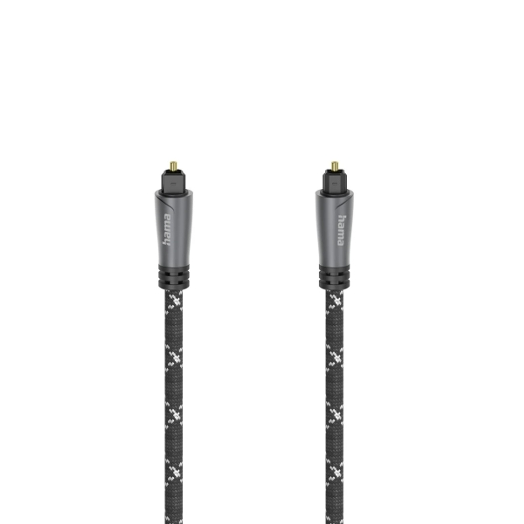 Hama Prime Cable de Fibra Optica - Longitud 1.5m - Color Negro 1