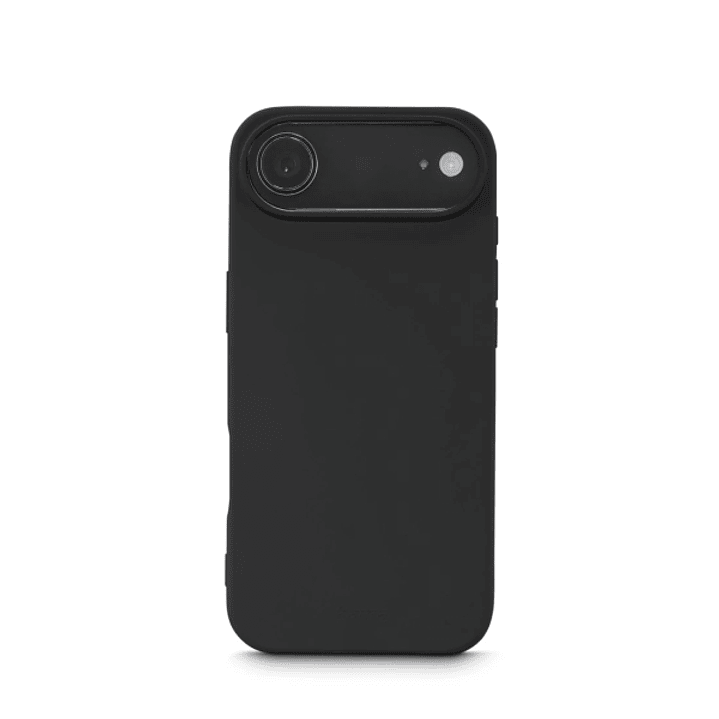 Hama Fantastic Feel Funda para iPhone Air - Antiadherente Anti-Suciedad - Poliuretano Termoplastico - Bordes Elevados - Color Negro 1