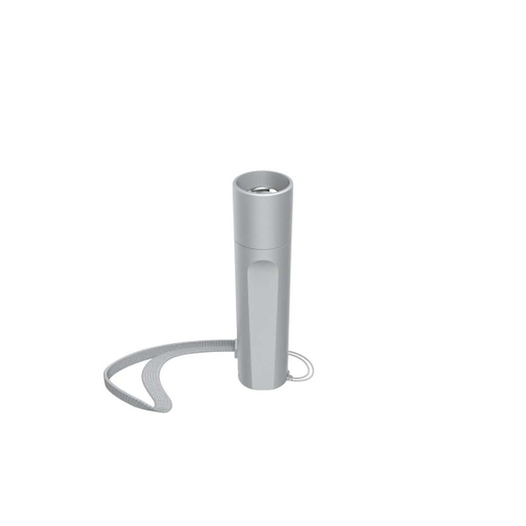 Hama Fl60 Linterna LED - Potencia 1W - 60 Lumenes - Funciona con 1 Pila AA - Color Plata 1