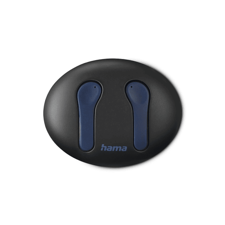 Hama Spirit Unchained Auriculares con Microfono Omnidireccional - Bluetooth - Rango 10m - Asistente de Voz - Color Azul y Negro 1