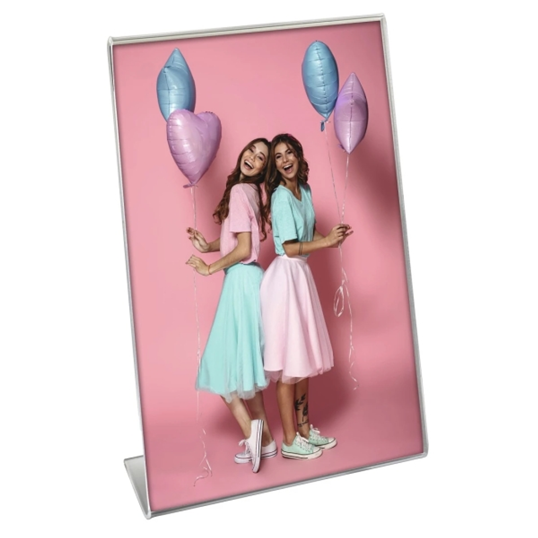 Hama Marco de Fotos 13x18cm - Formato Retrato - Acrilico - Color Transparente 1