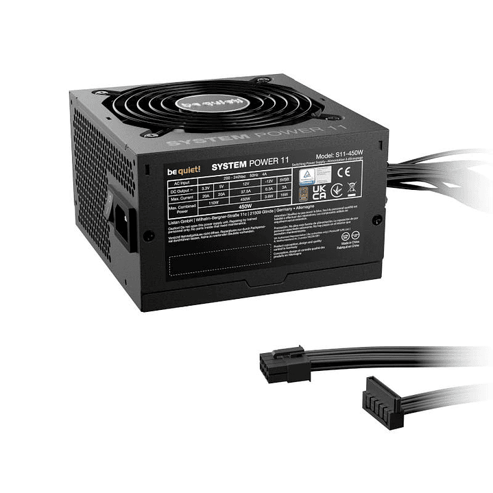 be quiet! Fuente System Power 11 450W 20+4 p ATX 3