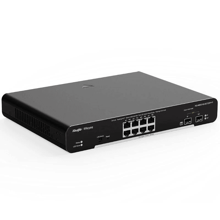 Reyee Switch L2 8xGb PoE+ 2xSFP Slots Rack 4