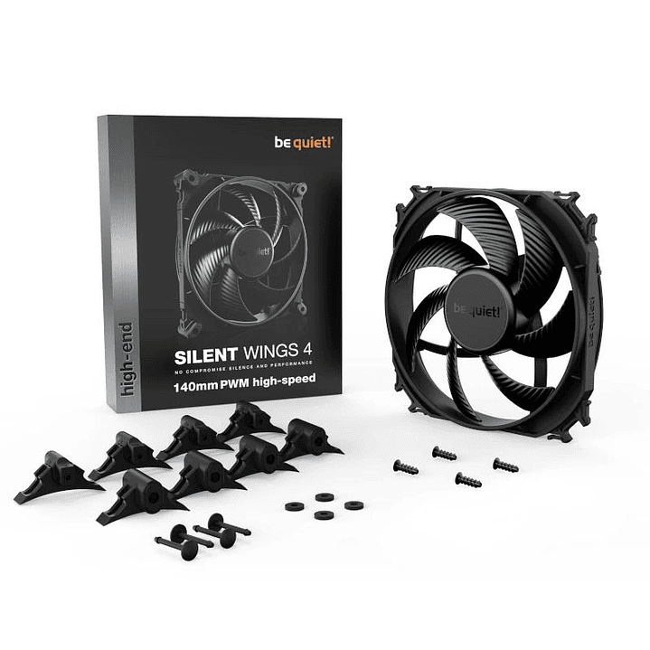 be quiet! Ventilador Silent Wings 4 140mm Negro 3