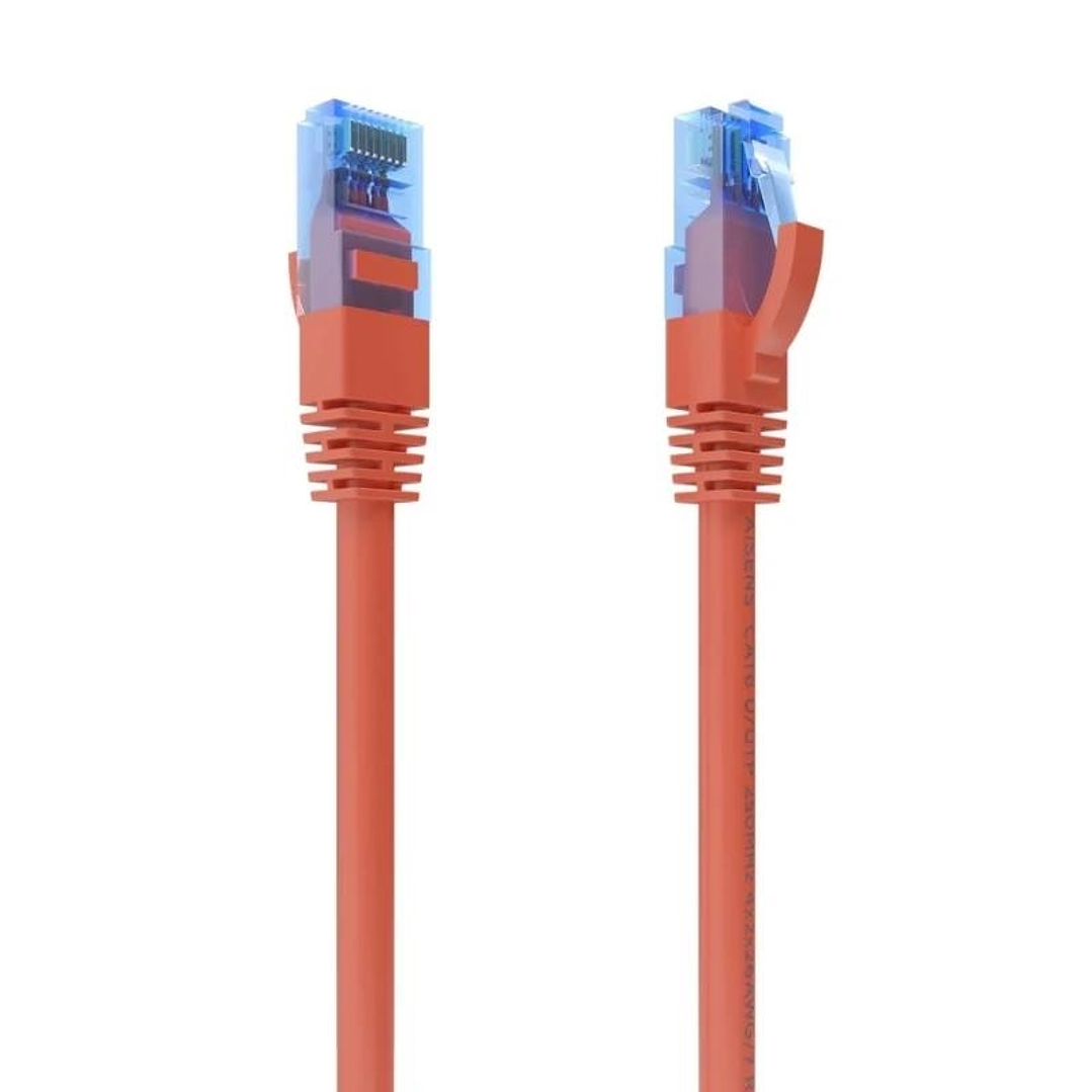 Aisens Cable RJ45 CAT.6 UTP AWG26 CCA Rojo 25cm 1