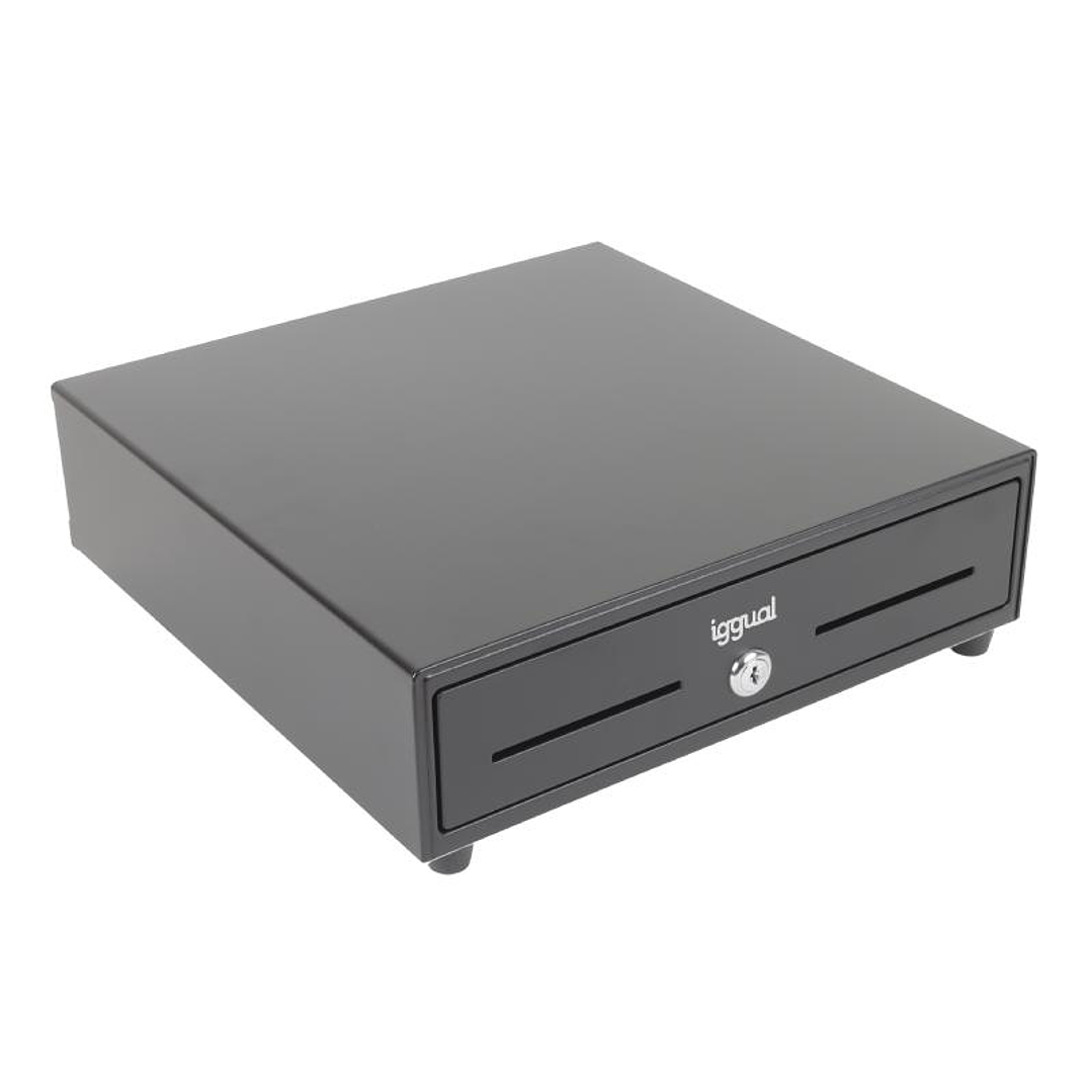 iggual Cajón Portamonedas IRON-XS 33cm 4+8 negro 2