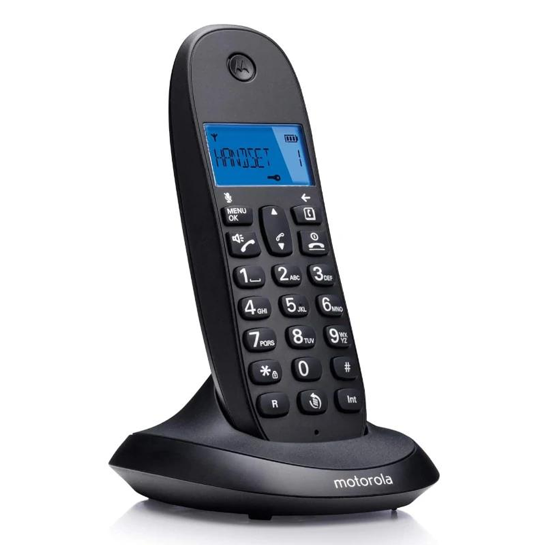 MOTOROLA C1001 CB+ Telefono DECT Negro 2