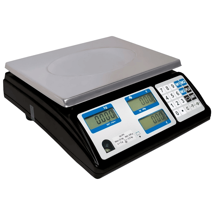 Mustek Balanza Minerva 56PPI - 15 KG - Peso 1