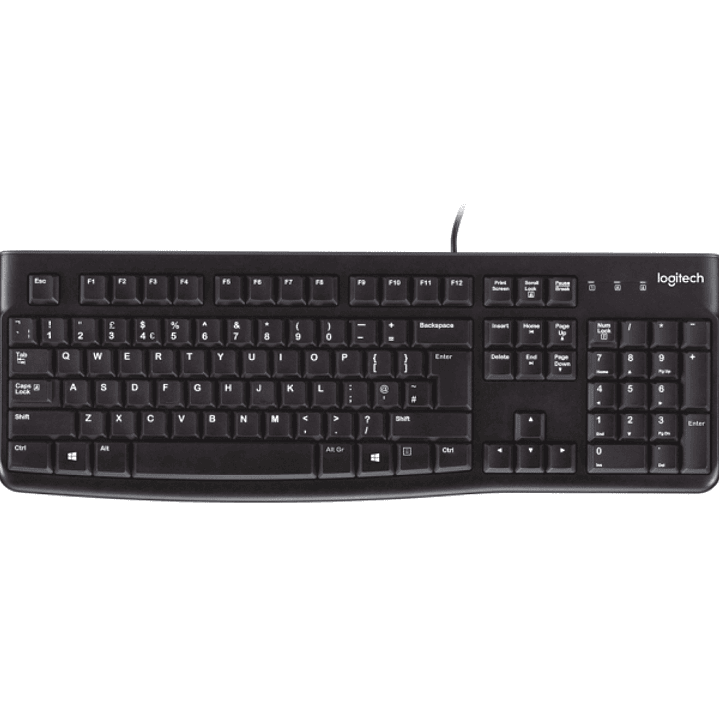 Logitech K120 Teclado USB Frances - Resistente a Salpicaduras - Cable de 1.50m 1