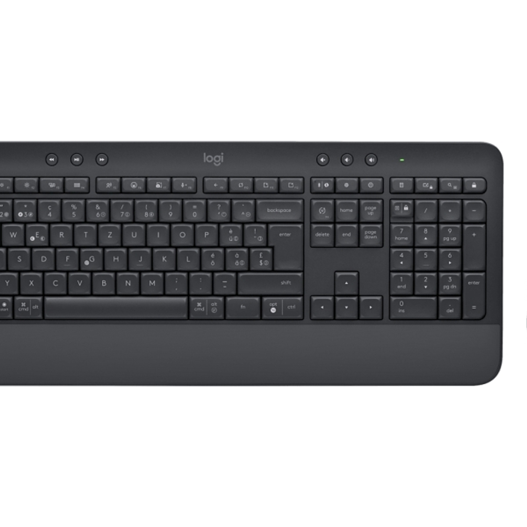 Logitech Signature MK650 for Business Combo Pack Teclado + Raton Inalambrico - Raton 4000 DPI - Conectividad Logi Bolt y Bluetooth - Color Grafito 1