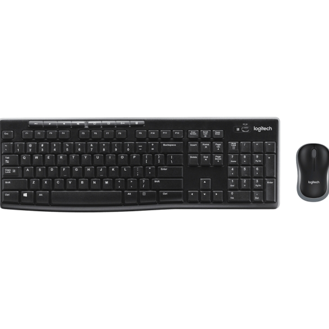 Logitech MK270 Pack Inalambrico USB Teclado Italiano Multimedia + Raton 1000dpi 3 Botones - Uso Ambidiestro 1