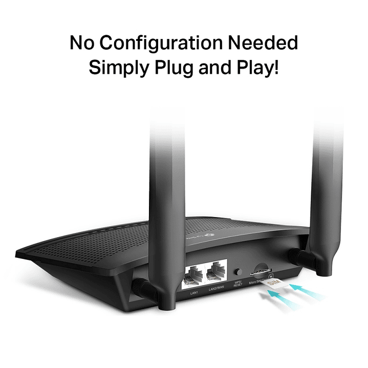TP-LINK TL-MR100 Router 4G LTE WiFi N300 3