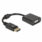 Delock Adaptador Displayport 1.2 macho a VGA15 pin - Thumbnail 1