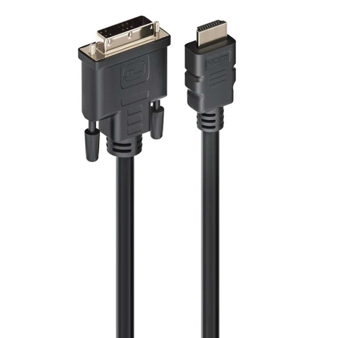 Ewent Cable HDMI A DVI-D macho 2,0 metros 1